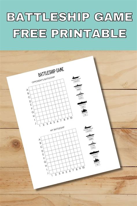 Free Printable Road Trip Game Battleship Play This Pencil And Paper