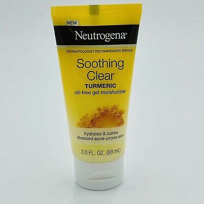 Neutrogena Soothing Clear Gel Facial Moisturizer With Calming Turmeric