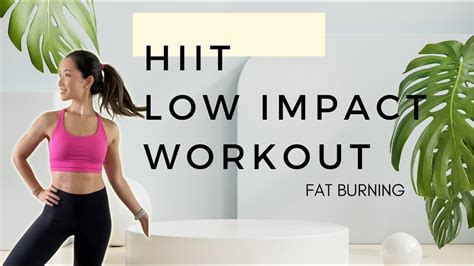 Low Impact Full Body Hiit Workout Fat Burning No Repeat Youtube