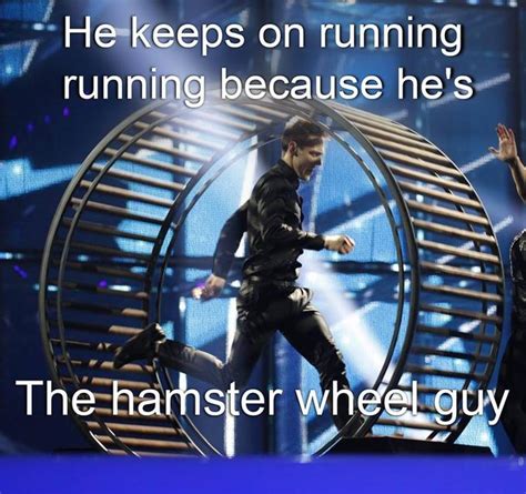 The Hamster Wheel Guy Know Your Meme