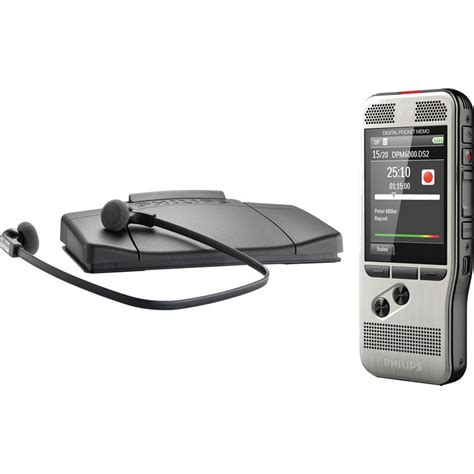 Philips Digital Pocket Memo And Transcription Set Dpm6700 Technology