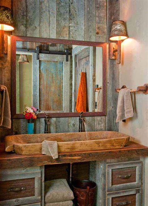 30 Inspiring Rustic Bathroom Ideas For Cozy Home Amazing Diy