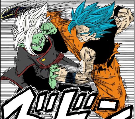 Dbs Coloured Manga Panel By Scrtchscrtch Dragon Ball Art Goku Anime