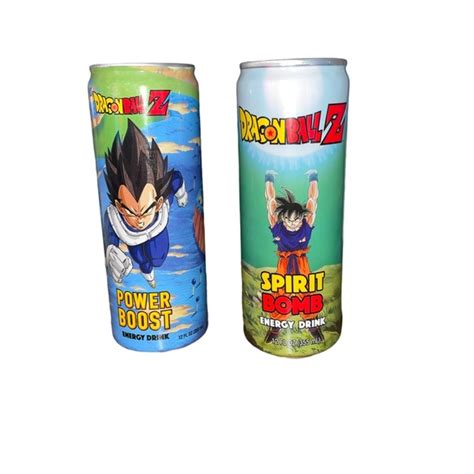 Other Dragon Ball Z Energy Drink Power Boost And Spirit Bomb 12 Oz