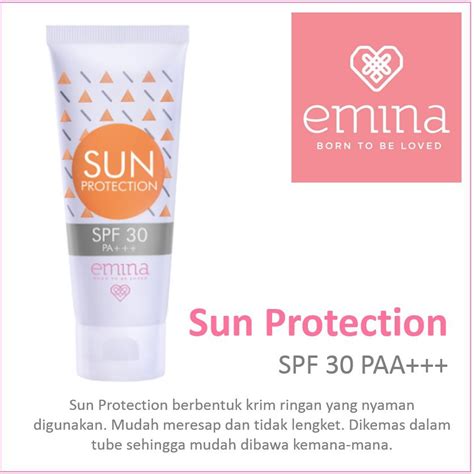 Emina sun protection spf 30 pa+++. EMINA Sun Protection SPF 30 PA+++ 60ml / EMINA Sunscreen ...