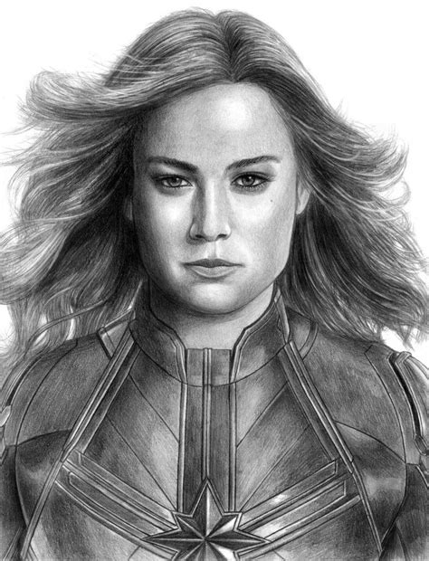 Captain Marvel By Soulstryder210 Marvel Drawings Marvel Drawings