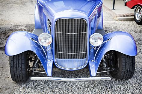 1931 Ford Model A Front End Classic Car In Color 321402 Photograph By M K Miller