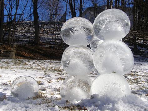 Frozen Water Balloon Sculpture Roll Your Bones