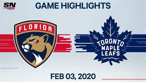 Nhl Highlights Florida Panthers Vs Toronto Maple Leafs Feb 3