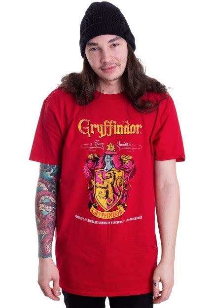 Harry Potter Gryffindor Quidditch Red T Shirt Impericon Fr