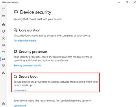 2 Ways To Check Secure Boot Status On Windows 10