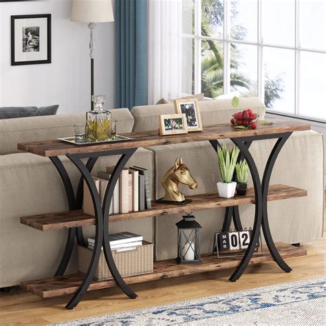 Tribesigns 708 Inch Narrow Console Table Long Sofa Table Entry Table