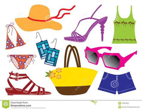 Summer Clothes Clipart Free Download On Clipartmag