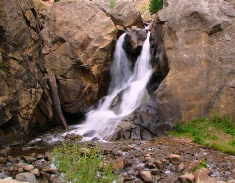 Boulder Falls Bouldering Waterfall Beautiful