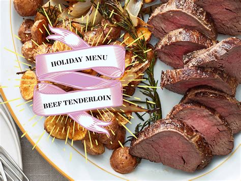 Sprinkle steaks with steak seasoning. Beef Tenderloin Menu For Christmas Dinner / Best Beef Tenderloin Recipe Roasted Butter And Herb ...