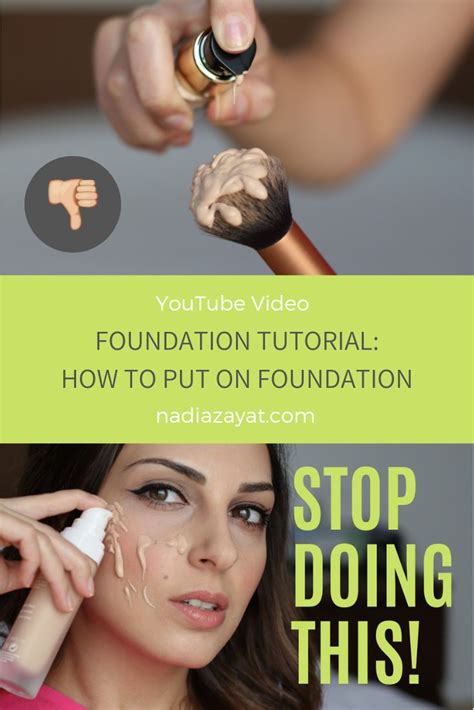 Click On The Link To Watch The Video How To Put On Foundation