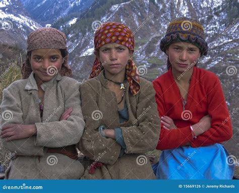 Children Of The Himalayas Editorial Photo Image Of Asian 15669126