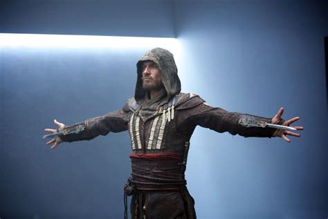 Michael Fassbender Strikes A Familiar Pose In These Assassin S Creed