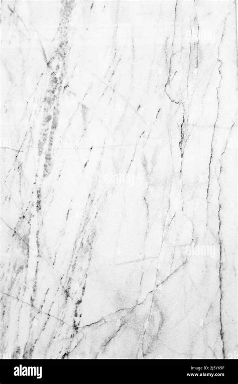 Natural White Marble With Gray Veins Pattern Close Up Photo Front