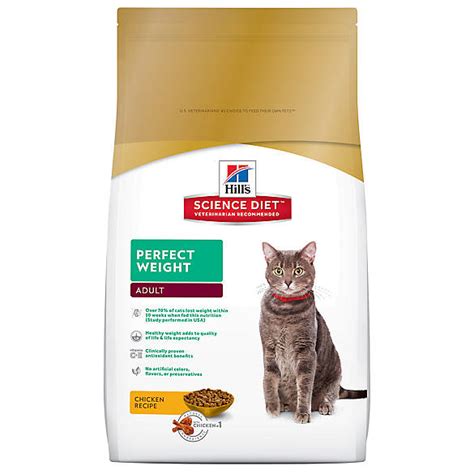 The best dry cat foods are rich in protein and low in carbs yet provide sufficient amounts of hydration to also address your cat's need for water. Hill's® Science Diet® Perfect Weight Adult Cat Food | cat ...
