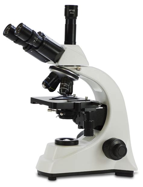 Laboratory Trinocular Microscope With Plan Optics Hst