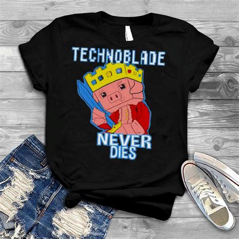 Technoblade Merch Technoblade Never Dies Shirt