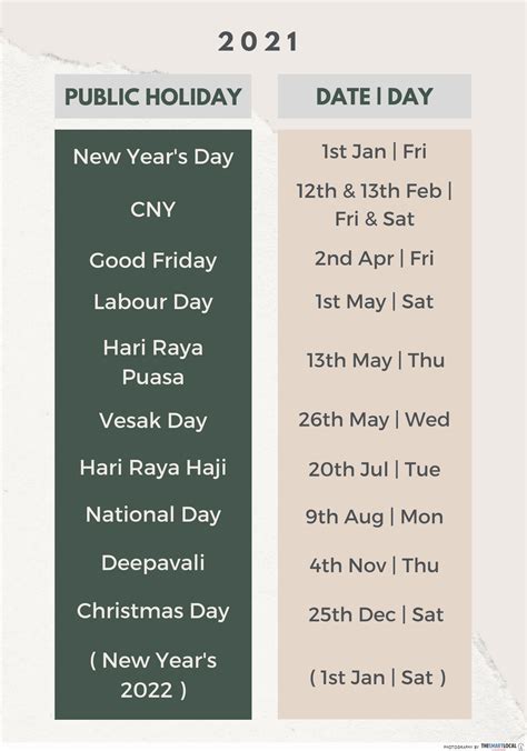 Is Eid A Public Holiday In Singapore