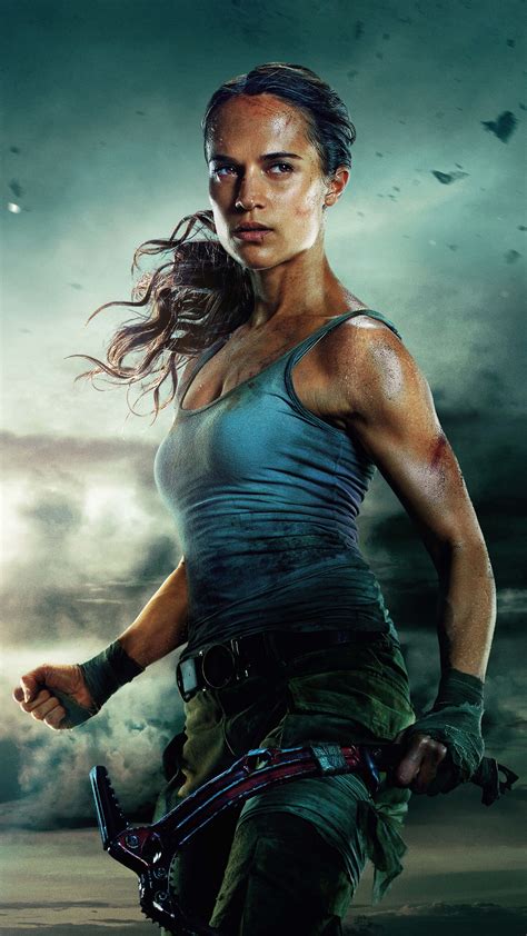 Alicia Vikander As Lara Croft In Tomb Raider Wallpapers Hd Wallpapers Id