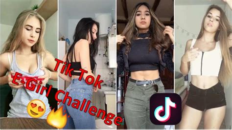 Tik Tok E Girl Challenge Tik Tok Challenge Compilation 2020 Youtube