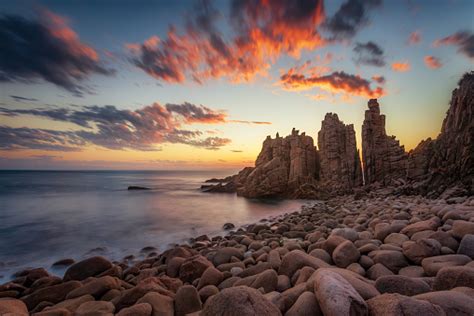 Current local time and geoinfo in phillip island, australia. The Pinnacles Rock At Phillip Island Australia Stock Photo ...