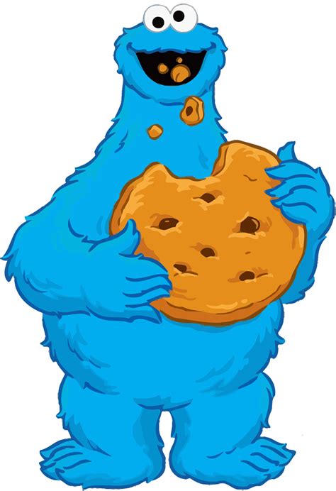 Printable Cookie Monster Birthday Card Clipart Full Size Clipart 97600