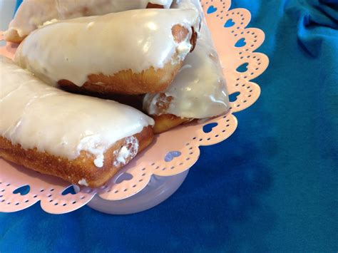 Cream Filled Long Johns Recipe Cream Filled Donuts Long John Donut