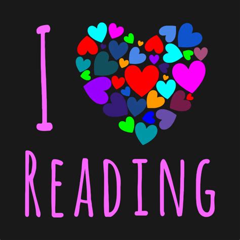 Reading T Shirt I Love Reading - Heart Love Books Reading Club Read Book Gifts Tee - Reading - T ...