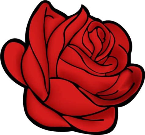 Rose Cartoon Cartoon Rose Drawing Roses Draw How To An Easy  Clipartix