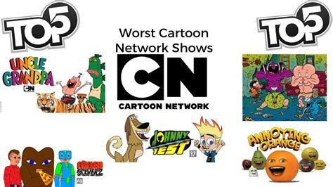 Top 5 Worst Cartoon Network Shows Youtube