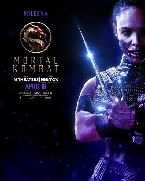 Mortal Kombat 2021 Character Poster Mileena Mortal Kombat 2021
