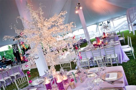 Crystal Tree Centerpiece By Southern Event Planners Memphis Tn