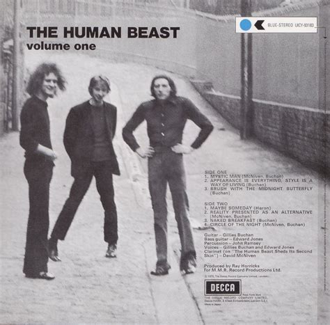 Rockliquias The Human Beast Volumen One 1970