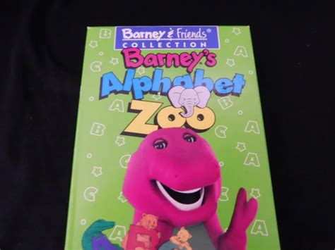 Barneys Alphabet Zoo Vhs Barney And Friends Collection Vintage 1994 Eur