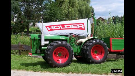 Holderfreunde - Holder Traktor Treffen in Hennef 2003 - mit Holder AG3 - YouTube