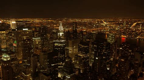 Aerial View Go Big City At Night Overlooking Stock Footage SBV Storyblocks
