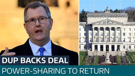 Stormont Powersharing Set To Return After Dup Executive Backs Deal