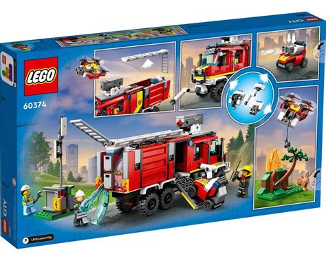 Lego Set 60374 1 Fire Command Truck 2023 City Fire Rebrickable
