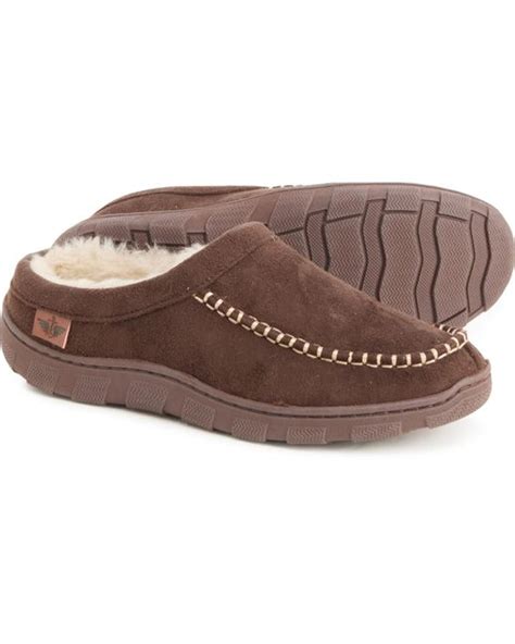 Dockers Rugged Moc Toe Clog Slippers In Brown For Men Lyst