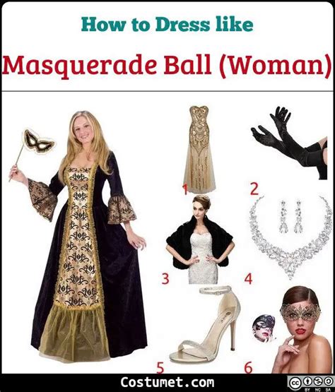Masquerade Ball Costume For Cosplay And Halloween