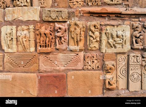 Carvings At Khajuraho Stock Photo Alamy