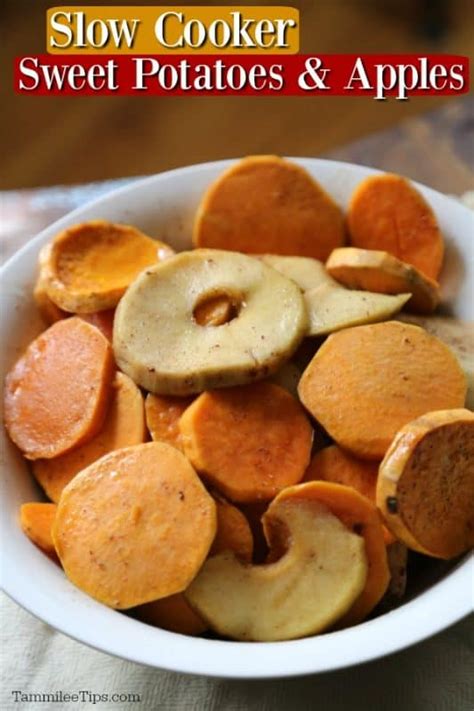Slow Cooker Sweet Potatoes And Apples Recipe