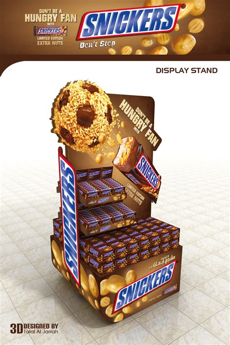 Snickers Display Stand On Behance