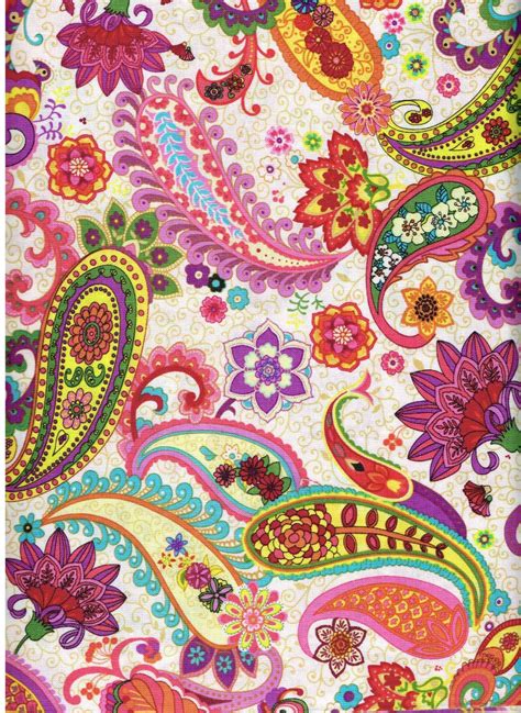 Bty Mc374 100 Cotton Fabric 44 45 Inches Wide Multi Colored