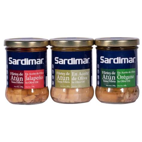 Sardimar Gourmet Tuna Fillets 3 Units 190 G Canned Food Pricesmart Santa Ana Costa Rica